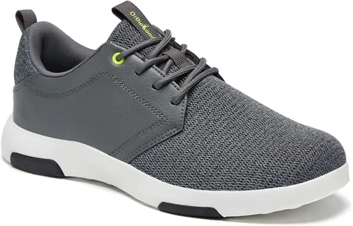 Vista 8 de OrthoComfoot Zapatillas ortopédicas de moda para hombre con soporte de arco: cómodos zapatos para caminar para fascitis plantar, zapatos casuales