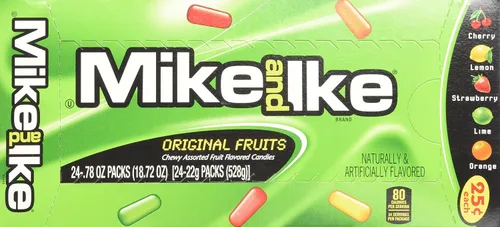 Vista 6 de Mike and Ike Original Fruits (1 caja de 24 paquetes individuales de 0.78 onzas)