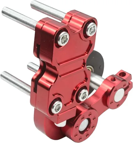 Vista 10 de Tensor de cadena ajustador universal de aluminio, regulador automático de cadena para motocicleta Motocross, bicicleta de cross, bicicleta de hoyo