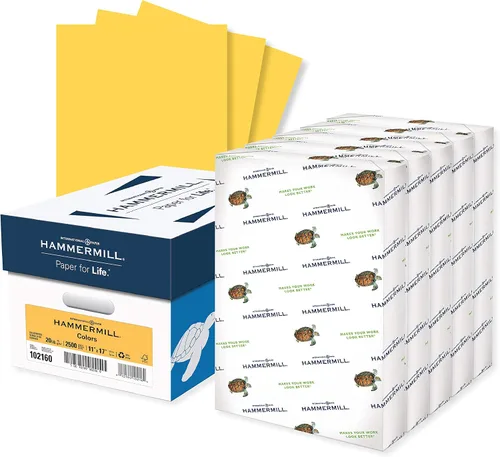Vista 15 de Hammermill - Papel de color, papel de impresora color ante de 20 libras, 8.5 x 11 pulgadas - 1 resma (500 hojas), fabricado en los Estados Unidos