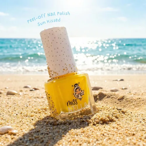 Vista 6 de MISS NELLA Peel Off - Juego de esmaltes de uñas, fórmula a base de agua, 3 colores, 0.1 fl oz cada uno, no tóxico, fabricado en Francia