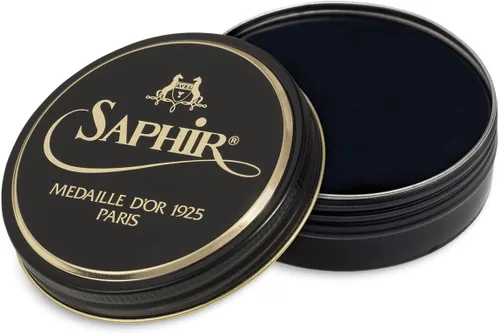 Vista 14 de SAPHIR Medaille d'Or Pate De Luxe - Esmalte de zapatos de cera natural para brillo de cuero Marrón medio