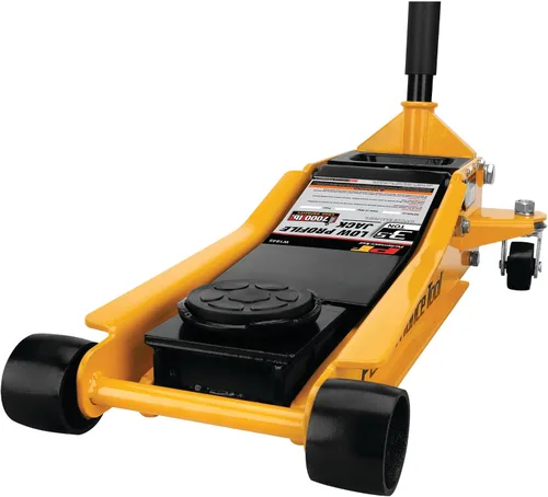 Vista 13 de Performance Tool W1640 gato de garaje de 2-1/2 toneladas, (5,000 lbs.) elevación de 5-15.5 pulgadas, ruedas giratorias, para autos/camiones