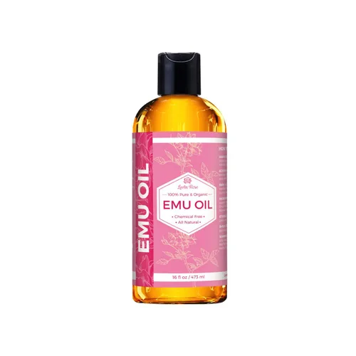 Vista 7 de Emu Petróleo por Leven Rosa – 100% puro y natural orgánico de pelo fortalecedora Scar Minimizer anti envejecimiento de la piel facial hidratante – 4