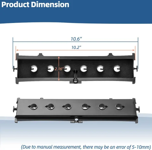 Vista 2 de 4331 Bandeja de distribución de agua de repuesto compatible con humidificadores Aprilaire serie 600 para modelos Aprilaire 600A y 600M humidificador