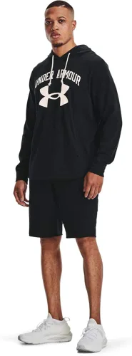 Vista 3 de Under Armour Rival - Pantalones cortos de tela de toalla para hombre