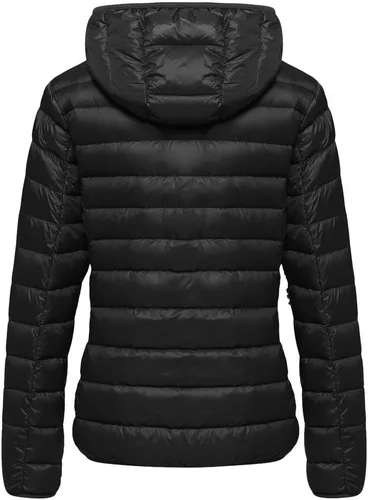 Vista 2 de Wantdo - Chaqueta de plumón con capucha para mujer, corta, ultraligera y plegable
