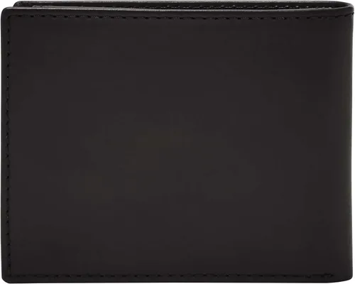 Vista 5 de Fossil Derrick - Cartera de piel con bloqueo RFID y funda extraíble para tarjetas