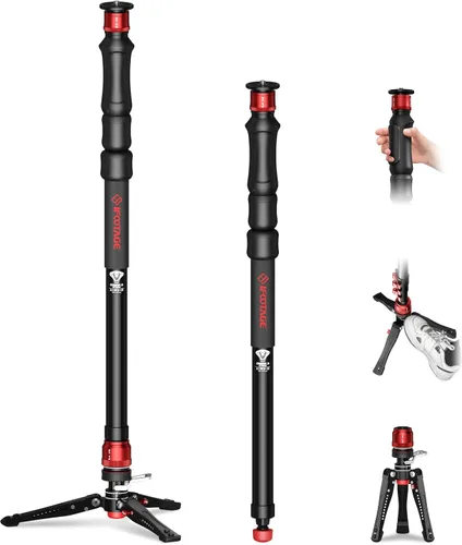 Vista 13 de IFOOTAGE Cobra 3 Monopod A180F Cámara Profesional Monopod 71