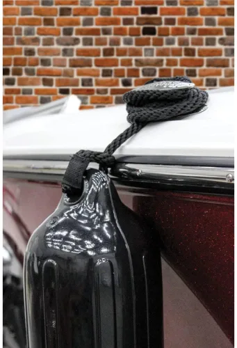 Vista 9 de Extreme Max 3006.7375 BoatTector Defensa Inflable Value Paquete de 2 - 4.5" x 16", Negro