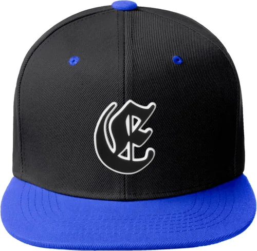 Vista 1307 de Daxton Gorra clásica con visera de billete plano con letras del alfabeto inglés antiguo de la A a la Z