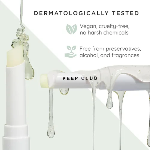 Vista 6 de Peep Club LidStick antienvejecimiento – Bálsamo ocular nocturno formulado por optometristas para líneas finas, hidratante, calmante, perfecto