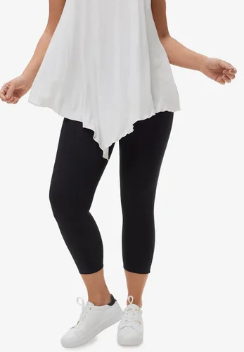 Vista 5 de Ellos Leggings de talla grande para mujer, paquete de 2