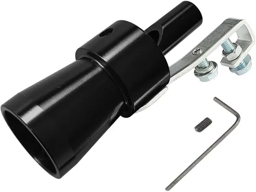 Vista 8 de deemars Silbato Turbo para Coche, Silbato Turbo Universal de Aleación de Aluminio, Silbato de Escape de Sonido Turbo XL de Aleación de Aluminio