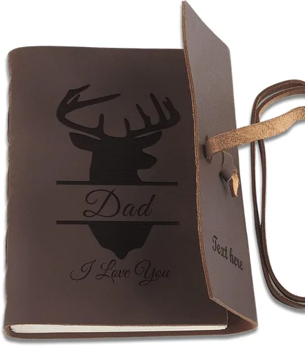 Vista 16 de Diarios de cuero personalizados para cuadernos bíblicos cristianos personalizados de 5 x 7 pulgadas, cuaderno de bocetos, diario de viaje, regalos