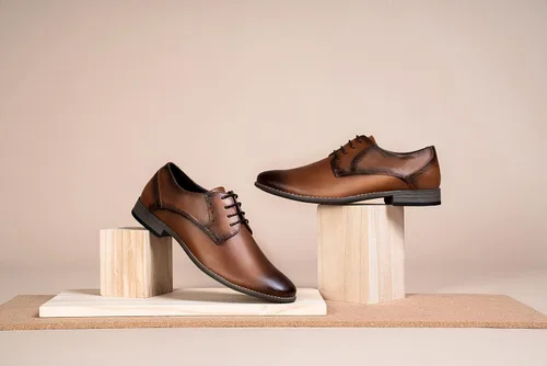 Vista 7 de Vostey Zapatos de vestir para hombre, zapatos Oxford formales, zapatos clásicos con cordones Derby
