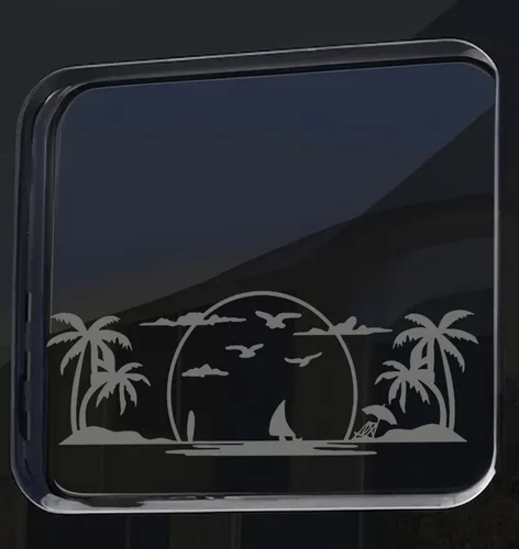 Vista 2 de Xinghe Adhesivo para ventana central trasera Ford F150 F250 F350 2015-2024, para Ford F150 F250 2021 2022 2023 2024 Ford F150 F250 350 Accesorios