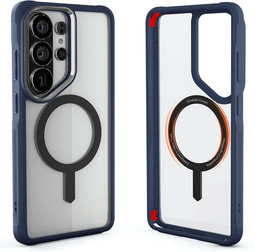 Vista 45 de Ghostek COVERT - Funda rosa para Galaxy Z Flip 4 para mujeres y niñas, protección completa de bisagra y parte trasera transparente, duradera