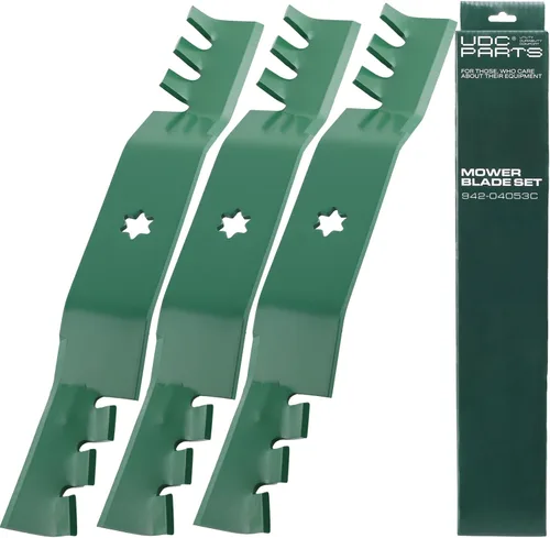 Vista 24 de UDC Parts 103-6401 Hojas de cortadora para Exmark de 48 pulgadas 103-6401-S 103-6381-S 103-6381 103-6391-S 103-6391 103-6396 103-6396-S Lazer Z Turf