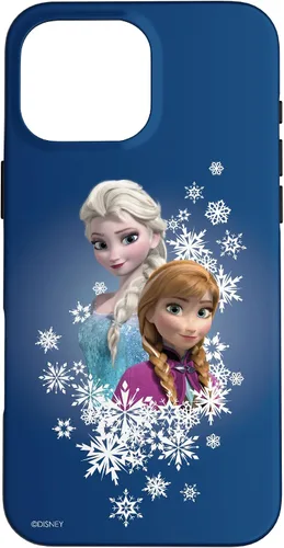 Vista 19 de Disney Frozen Anna and Elsa Sisters and Snowflakes - Carcasa para iPhone 17