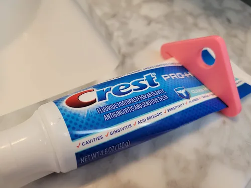 Vista 5 de Dispensador de tubos de pasta de dientes, exprimidor de tubos para cremas, tubos de pintura, cosméticos, crema de manos, (paquete de 4) - Znet3D