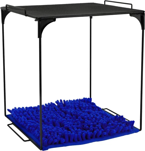 Vista 12 de Organizador de estante para casillero y kit de decoración con alfombra para casillero, adecuado para la escuela, oficina, elementos esenciales