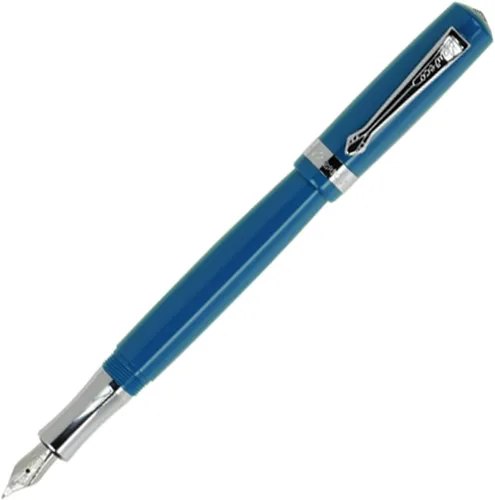 Vista 17 de Kaweco STUDENT 20's Jazz Bolígrafo I Business Bolígrafo de acrílico de alta calidad en marrón y crema I Elegante bolígrafo con caja de regalo