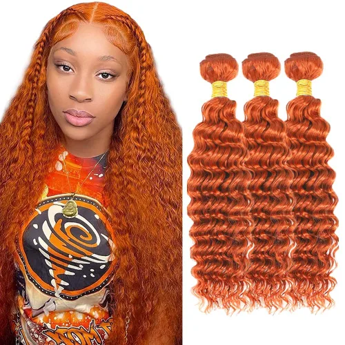 Vista 189 de 300g 1B27 Human Hair Bundles Honey Blonde Bundles Human Hair 10A Brazilian Virgin Remy Hair Extensions 8 10 12 Inch