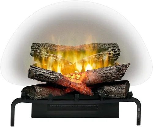 Vista 4 de DIMPLEX Dimplex Revillusion 20 "Enchufe el conjunto de inserto de registro de chimenea eléctrico (modelo: RLG20), 120V, 1500W, negro