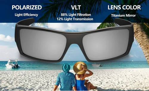 Vista 29 de Lentes polarizadas de repuesto prémium de 0.059 in para gafas de sol Oakley Sutro OO9406 -MultiOptions