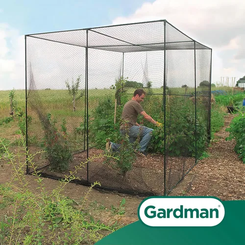 Vista 2 de Gardman 7662 Jaula de frutas grande, 118 pulgadas de largo x 79 pulgadas de ancho x 79 pulgadas de alto