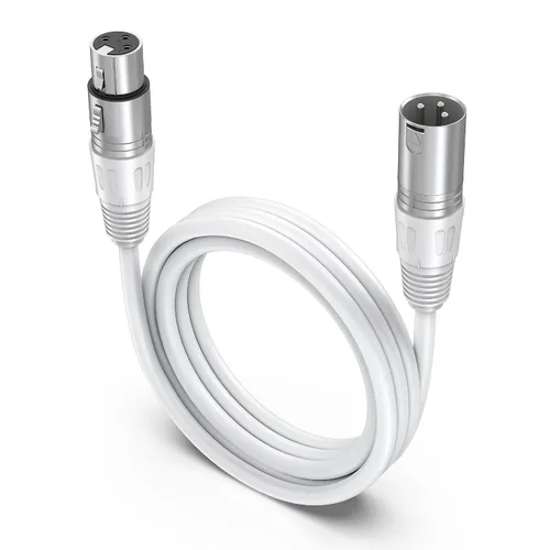 Vista 11 de FIFINE L9C Balanced 3-Pin XLR Microphone Cable for Podcast Recording Negro