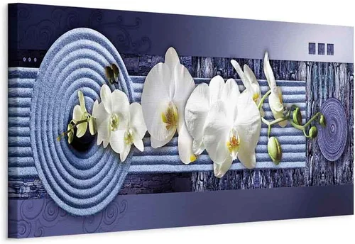 Vista 43 de artgeist Lienzo decorativo para pared, abstracto, 35 x 12 pulgadas, 1 unidad, decoración del hogar, cuadro estirado, pintura fotográfica, imagen
