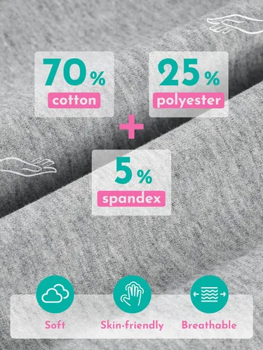 Vista 2 de Resinta Paquete de 4 pantalones deportivos para niños pequeños y niños, pantalones deportivos con cordón ajustable, ropa deportiva casual