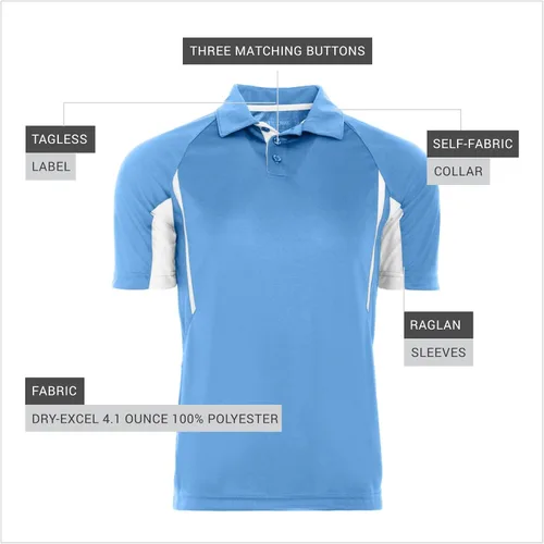 Vista 4 de Holloway Avenger Polo de manga corta para hombre