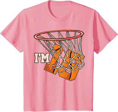 Vista 62 de Camiseta número 15 con temática de baloncesto para fiesta de cumpleaños, Negro, S