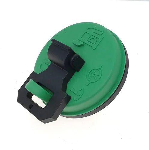 Vista 6 de Tapa de combustible con bloqueo para minicargadora Caterpillar CAT Reemplaza 1428828 142-8828 1428939 2849039 2216732 2987224 2953350 2010330