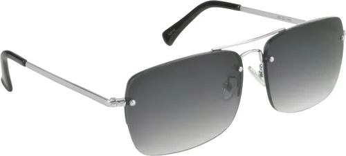 Vista 11 de proSPORT Gafas de sol Lectores Lente Completo Cuadrado Aviador Sin Montura Metal Plata Oro Gradiente Gris Marrón Tinte Hombres Mujeres NO BIFOCAL