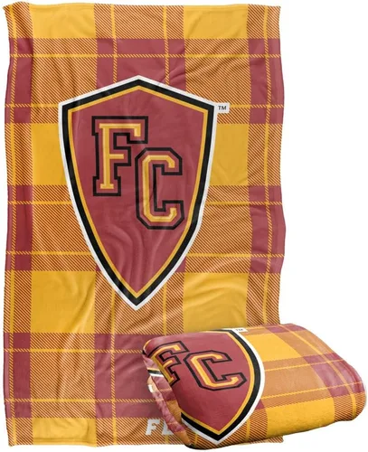 Vista 287 de LOGOVISION St John's University Campus Plaid Spirit Silky Touch Manta súper suave 36 x 58 pulgadas