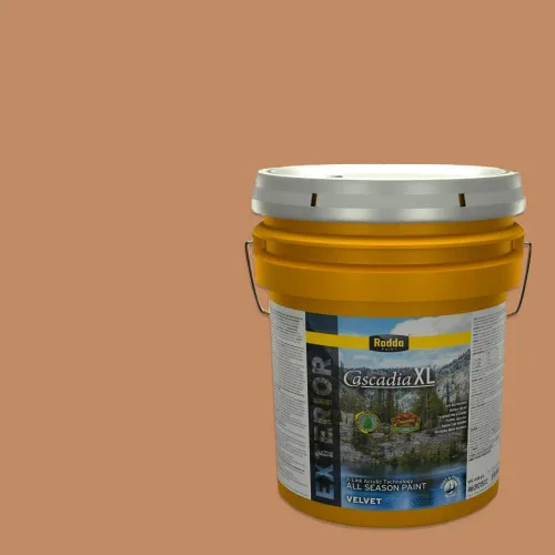 Vista 168 de Rodda Paint CASCADIA ZERO - Pintura plana e imprimación para interiores en uno, cuarto de galón, crema de ballet