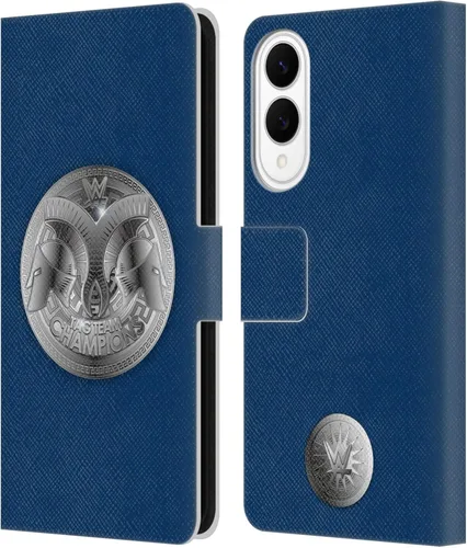 Vista 326 de Head Case Designs Officially Licensed WWE Cruiserweight Champion Title Belts Leather Wallet Case Compatible with Samsung Galaxy A07 4G Campeón