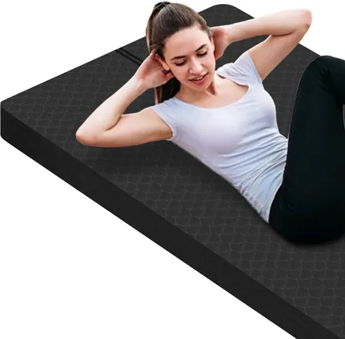 Vista 24 de nuveti Tapete Grande para Ejercicios - Tapete de Yoga de 15mm/20mm/30mm de Grosor Tapete de Ejercicios para Fitness, Yoga, Pilates, Estiramientos