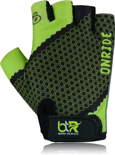 Vista 3 de Guantes de ciclismo para niños con agarre mejorado, acolchado de seguridad para niños, diseño transpirable y duradero, para niños y niñas, de 3 a 12