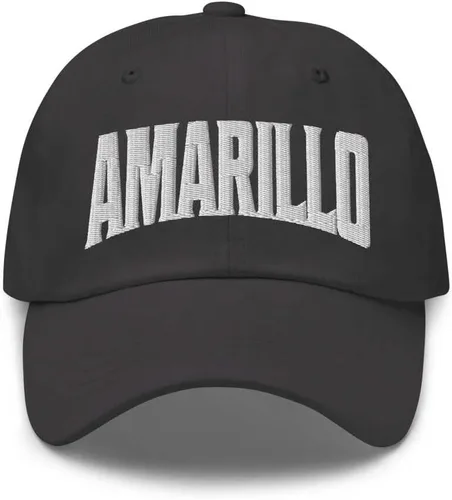 Vista 10 de Amarillo Baseball Cap Amarillo Dad Hat Texas TX Hat Embroidered Souvenir
