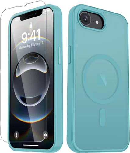 Vista 943 de Funda para Google Pixel 10 Pro XL, cubierta magnética mate, color negro Fit for MagSafe, Screen Protector included, Shockproof Military Grade