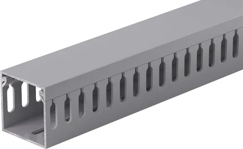 Vista 20 de ZhiYo Canaleta de gestión de cables para rack de servidores de 1.4 pulgadas de alto x 1.6 pulgadas de ancho, kit de conductos de cable de 12 pies