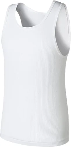 Vista 2 de Hanes Camiseta sin mangas de algodón Ecosmart para niño (5 unidades)
