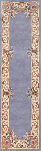 Vista 10 de Momeni Harmony India - Alfombra tradicional de lana copetuda a mano, 8 x 11 pies (HARM2HAI-7IVY80B0)