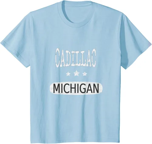 Vista 14 de Vintage Cadillac Michigan Camiseta
