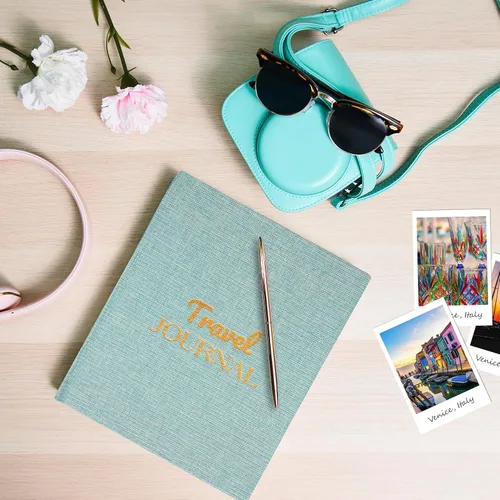 Vista 8 de Cosmo JR Diario de viaje y cuaderno de viajeros para registrar viajes y recuerdos. Diario de viaje para mujeres y hombres. Regalos de viaje